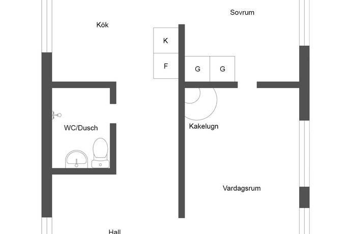 2 rum lägenhet på Hamngatan 12 Eskilstuna, Eskilstuna kommun - bild 2
