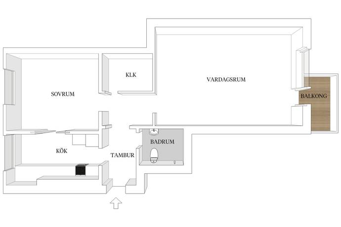 2 rum Lägenhet på Södra Esplanaden 20B Lund - Centrum Lunds kommun - bild 24