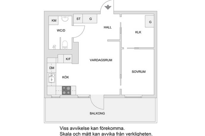 2.5 rum Lägenhet på Almbygatan 10, 1 tr Rinkebyterassen Stockholms kommun - bild 14