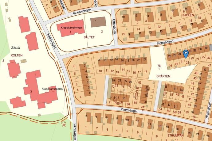 4 rum Villa på Storsvängen 30 Norra Kroppkärr Karlstads kommun - bild 44