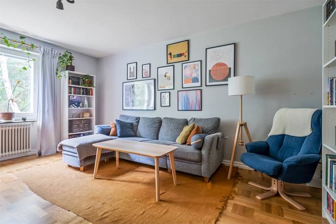 3 rum lägenhet på Fågelstavägen 34 Bandhagen, Stockholms kommun - bild 1