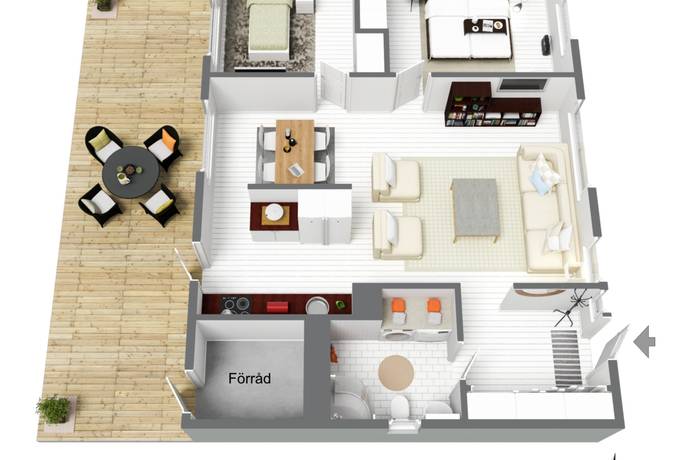3 rum Parhus på Dammkärrsbacken 45B Södra Skärgården - Styrsö Göteborgs kommun - bild 31