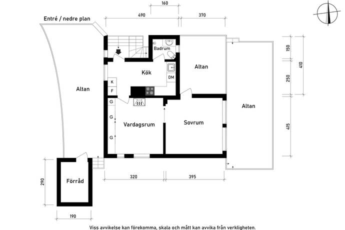 3 rum Fritidshus på Lärjehedsfritids område stuga nr 4 Linnarhult Göteborgs kommun - bild 17