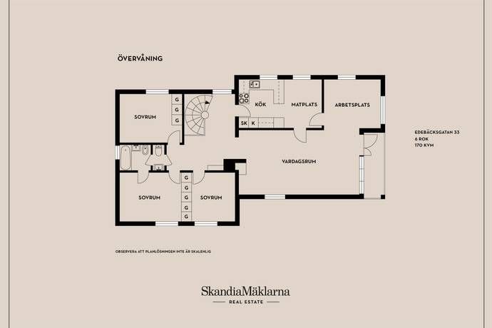 7 rum villa på Edebäcksgatan 33 Karlstad, Karlstads kommun - bild 5