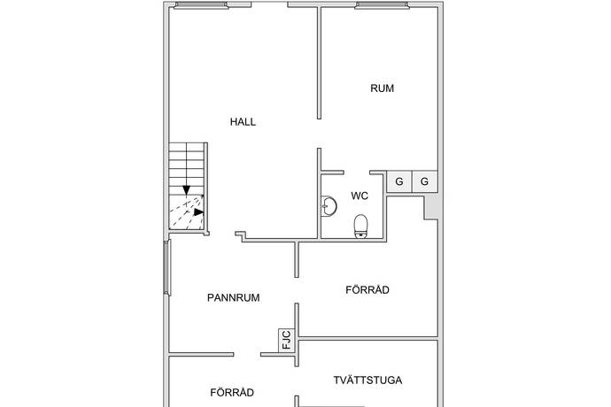 4 rum Villa på Allmänna vägen 54 Sjömarken Borås kommun - bild 37