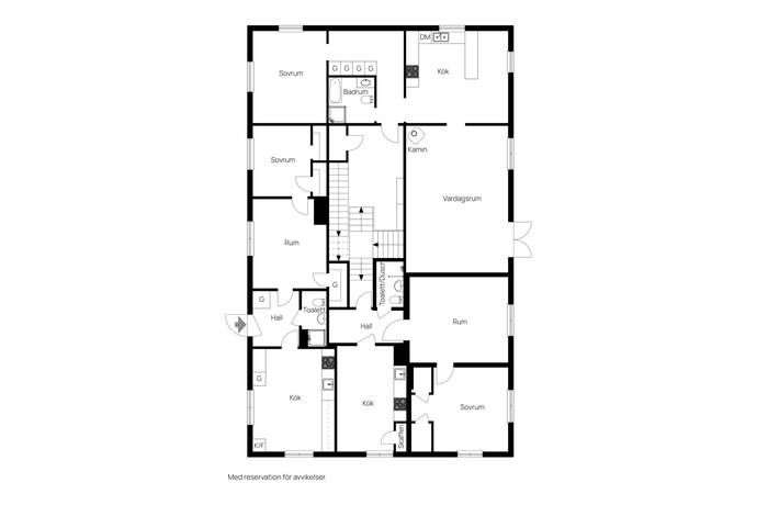 525 m² Villa på Långban Pensionatet Långban Filipstads kommun - bild 47