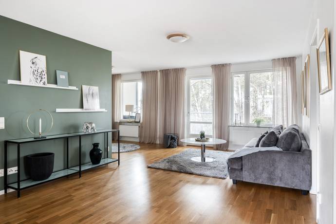 4 rum lägenhet på Flygvilleslingan 28 Hägernäs Strand, Täby kommun - bild 2