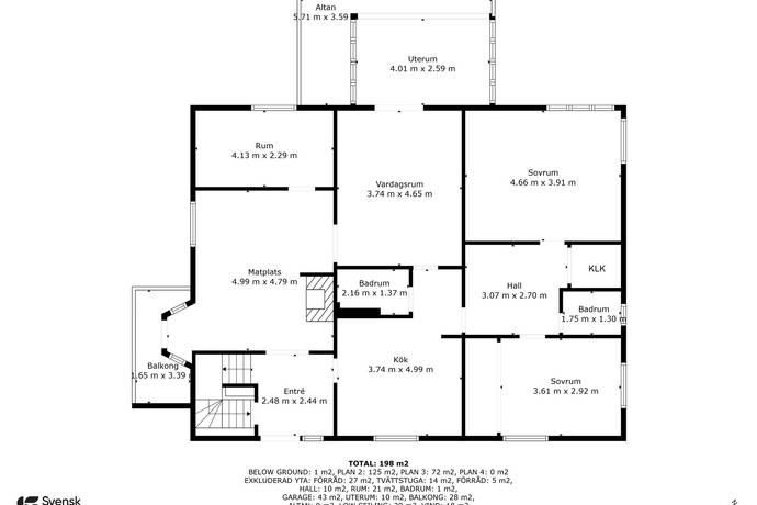 7 rum Villa på Verkstadsgatan 19 Gröndal Oskarshamns kommun - bild 52