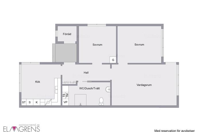3 rum Lägenhet på Näckrosvägen 53 MÖLNLYCKE-Orrekullen-Ötjärn Härryda kommun - bild 5