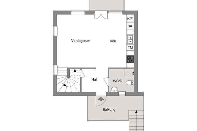 3 rum Lägenhet på Vänskapens väg 25C Ljusstaden Kalmar kommun - bild 28
