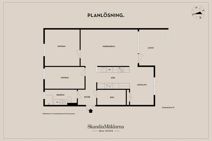 3 rum Lägenhet på Skaragatan 37 Rosengården Helsingborgs kommun - bild 20