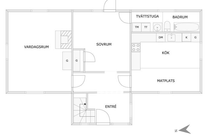 5 rum Villa på Lövhagsvägen 33 Lindholmen Vallentuna kommun - bild 40