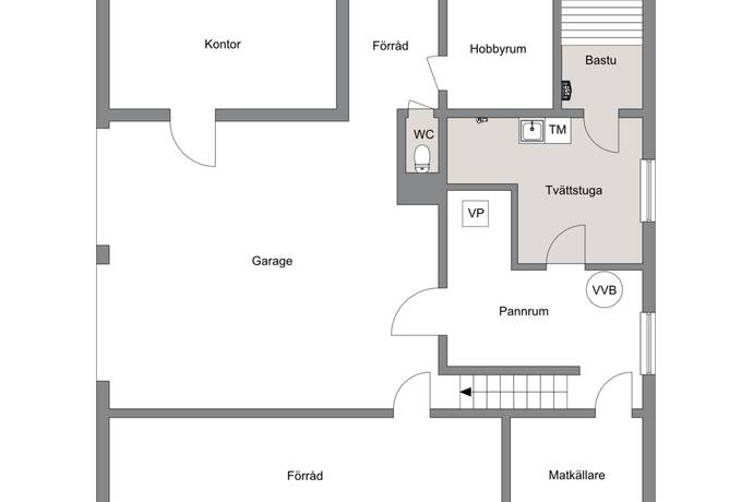 7 rum Villa på Norrsunda kyrkby 121 Rosersberg Sigtuna kommun - bild 43