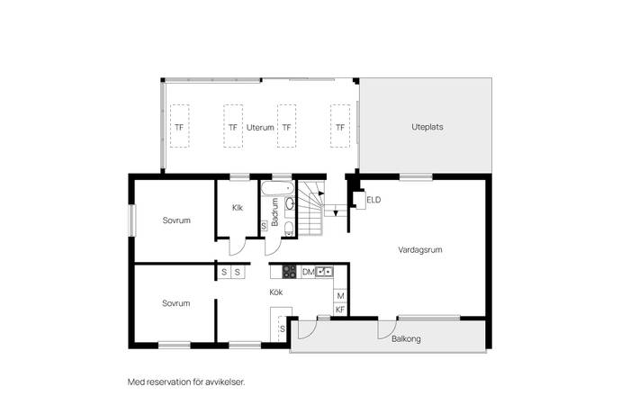 8 rum Villa på Wendesgatan 9A Krokslätt Mölndals kommun - bild 44
