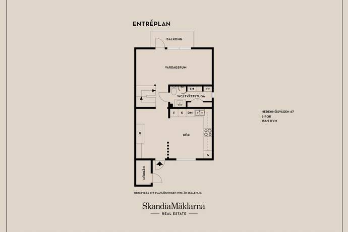 6 rum Par-/kedje-/radhus på Hedenhösvägen 67 Solgård Huddinge kommun - bild 22