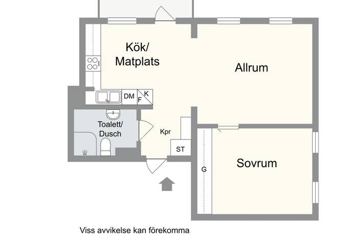 2 rum Lägenhet på Kvarnvägen 36 Jakobsberg Järfälla kommun - bild 17
