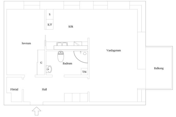 2 rum Lägenhet på Klintvägen 7 Segeltorp Huddinge kommun - bild 18