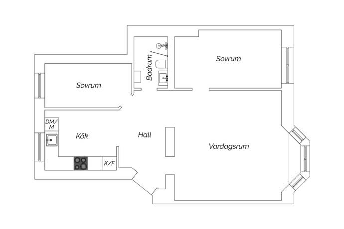 3 rum Lägenhet på Lundavägen 1 Östervärn Malmö kommun - bild 32