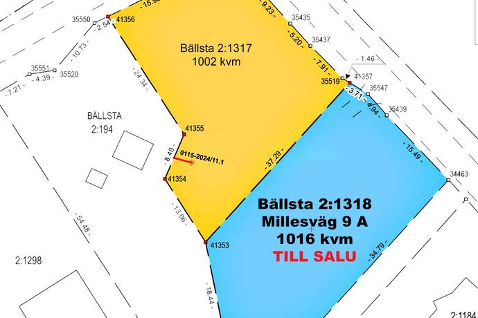 Tomt på Milles väg 9A Tingvalla - Västra Bällsta Vallentuna kommun - bild 7