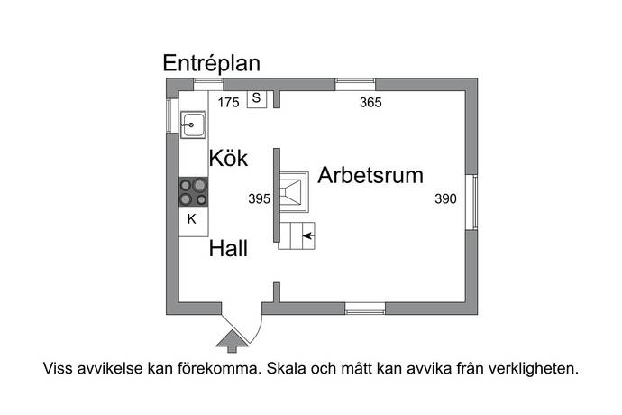 1 rum Vinterbonat fritidshus på Krankebo Asplund 1 Landet Nykil Linköpings kommun