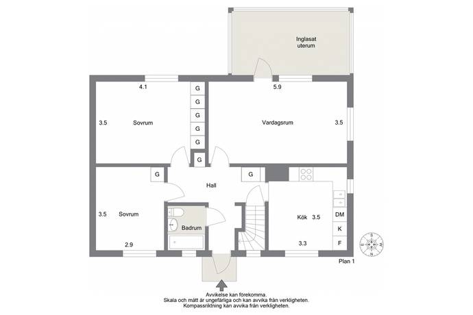 3 rum Villa på Ålbergavägen 32 Nyköpings kommun - bild 28