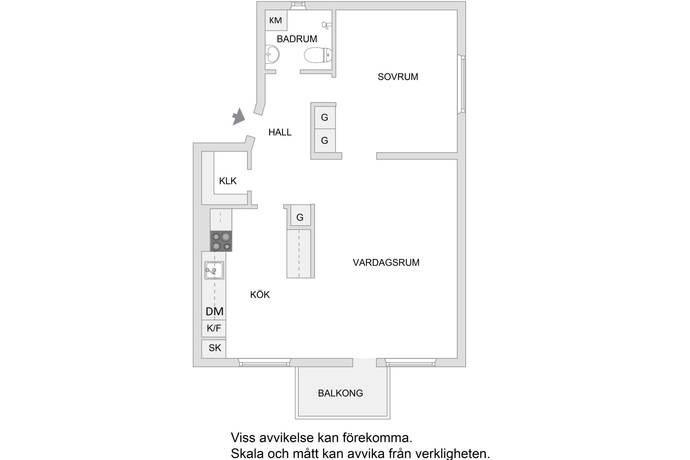 2 rum Lägenhet på Ystadsvägen 85, 3 tr Björkhagen Stockholms kommun - bild 15