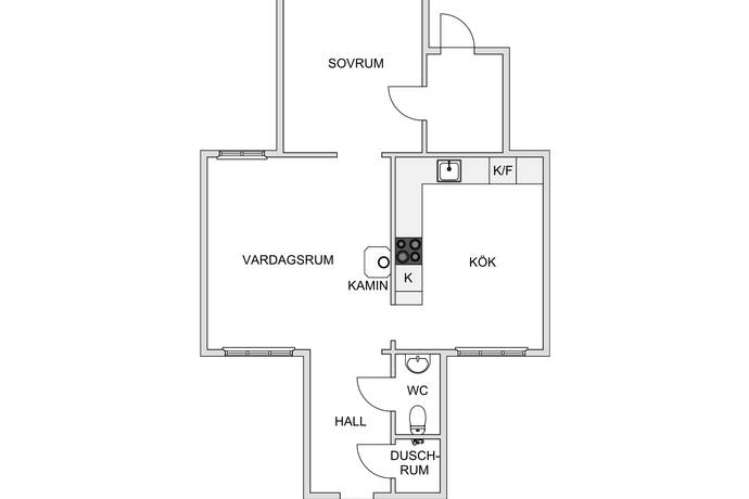 2 rum Villa på Lejegatan 54 Vitemölla Simrishamns kommun - bild 35