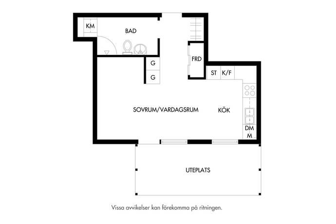 1 rum Lägenhet på Ekerödsgatan 28 Mariastaden Helsingborgs kommun - bild 7