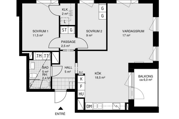 3 rum Lägenhet på Mobilgatan 3F Telefonplan Stockholms kommun - bild 31