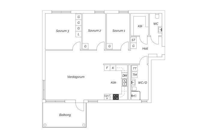 4 rum Lägenhet på Ekevägen 6B Södra Lindhult Örebro kommun - bild 22