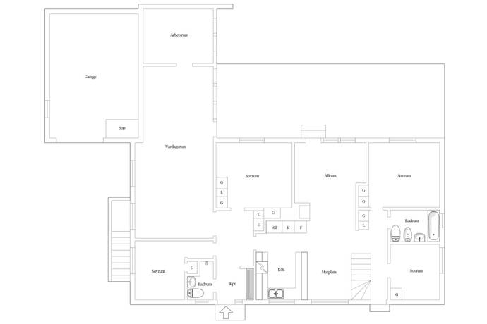 7 rum Villa på Terminsvägen 6 Mårtens Fälad Lunds kommun - bild 33