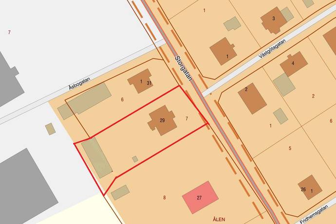 9 rum Villa på Storgatan 29 Kvänum Vara kommun - bild 30