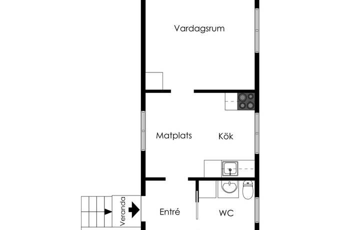 5 rum Vinterbonat fritidshus på Vrångebäck 415B Lysekils kommun - bild 36