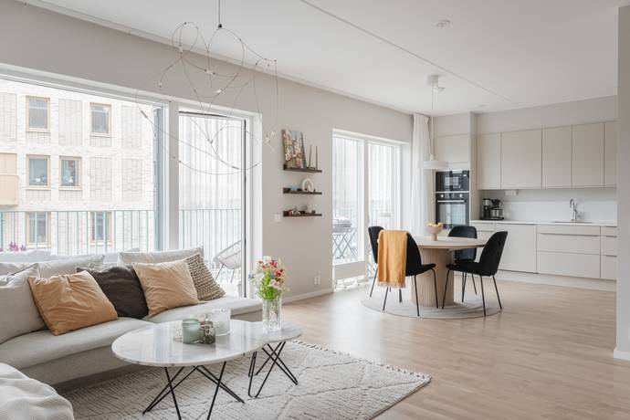 4 rum lägenhet på Murbruksgatan 15B Limhamns Sjöstad, Malmö kommun - bild 1