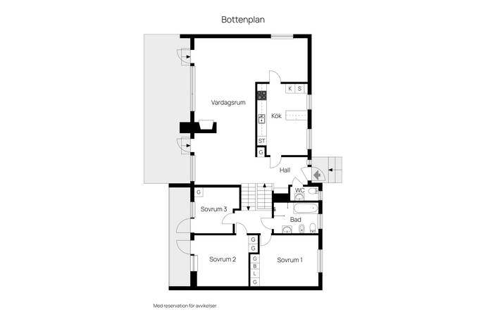 6 rum Villa på Åkergatan 14 Nordmaling Nordmalings kommun - bild 36