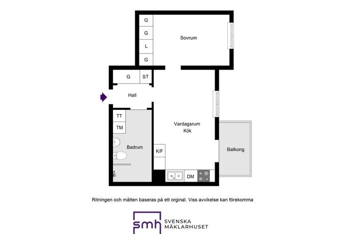 2 rum Lägenhet på Follingbogatan 24 Bromma / Beckomberga Stockholms kommun - bild 22