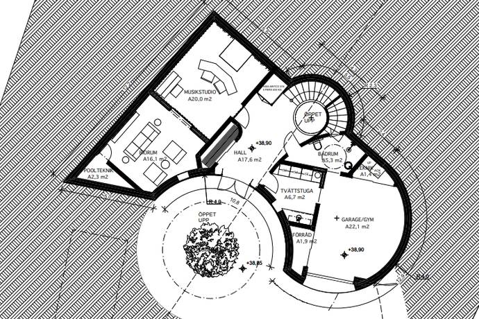6 rum Villa på Stenkroksvägen 2A Danderyds kommun - bild 35