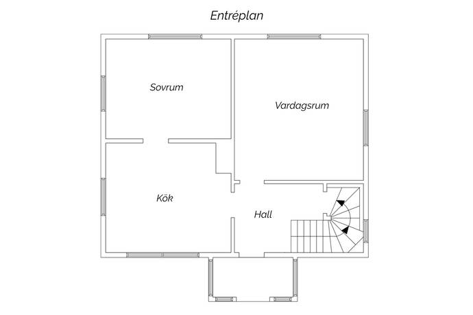 3 rum Villa på Majorsgatan 36 Storvik Sandvikens kommun - bild 17