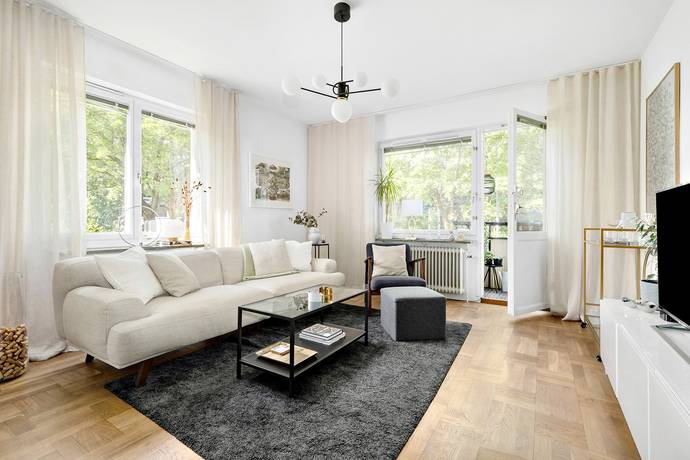 2 rum lägenhet på Östervägen 36 Råsunda, Solna kommun - bild 2