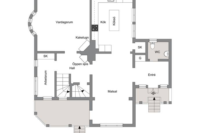 8 rum Villa på Tunvägen 19 Norrviken Sollentuna kommun - bild 39