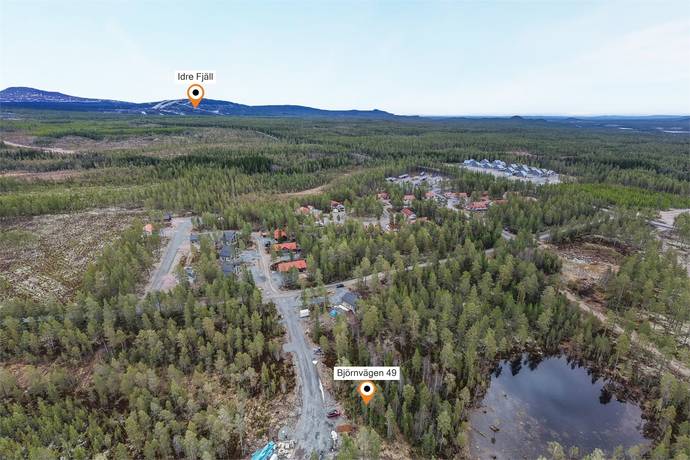 tomt på Björnvägen 49 Idre - Fjällfoten, Älvdalens kommun - bild 2