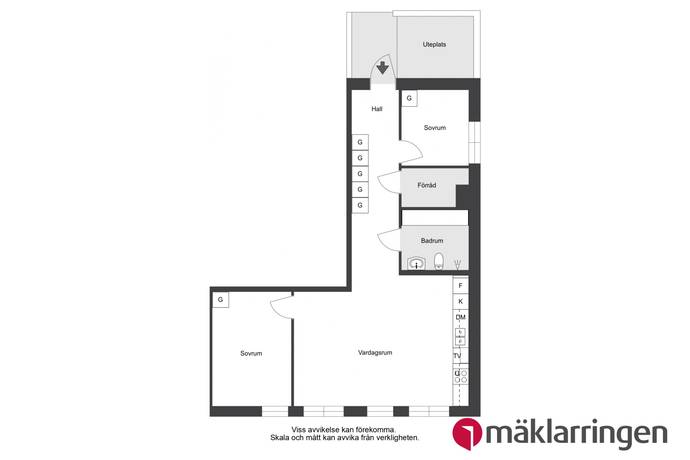 3 rum Lägenhet på Karlslundsvägen 10 Barkarbystaden Järfälla kommun - bild 35