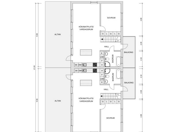 6 rum Parhus på Del av nordslätt 1:6 Säve Göteborgs kommun - bild 33