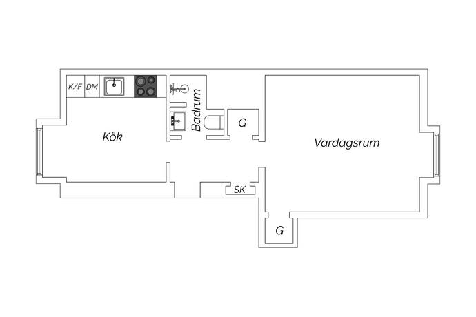 1 rum Lägenhet på Nynäsvägen 316 Gamla Enskede Stockholms kommun - bild 32