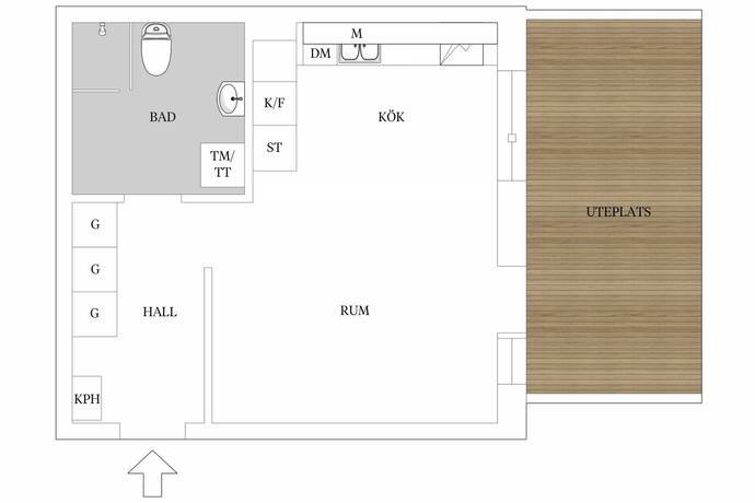 1 rum Lägenhet på Cronhielms allé 33 Ulriksdal Solna kommun - bild 22