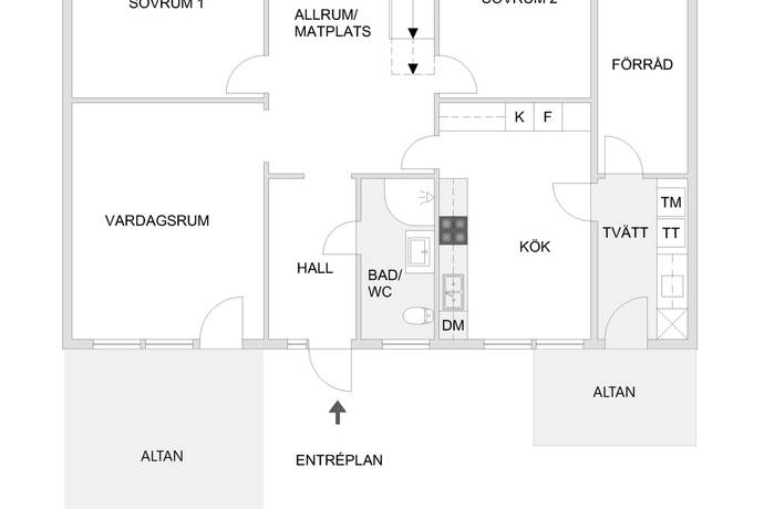 6 rum radhus på Fiskestigen 5 Holmsund, Umeå kommun - bild 5