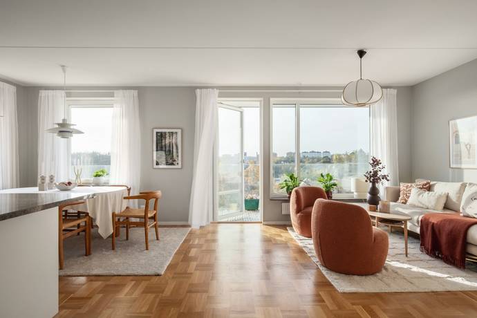 Tre kronors väg 4, 3 tr, Kvarnholmen, Nacka kommun