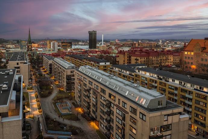 2 rum Lägenhet på Nordostpassagen 22 Penthouse Linné Göteborgs kommun