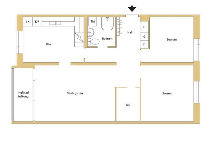3 rum Lägenhet på Marklandsgatan 69 FLATÅS - HÖGSBO Göteborgs kommun - bild 19