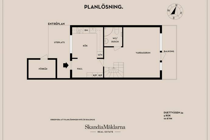 5 rum Radhus på Duettvägen 34 Östra Skogås Huddinge kommun - bild 32